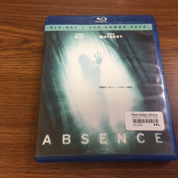 Absence Blu ray - Picture 1 of 4